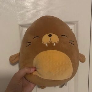 Squishmallows Brown and Tan Stuffed Animal